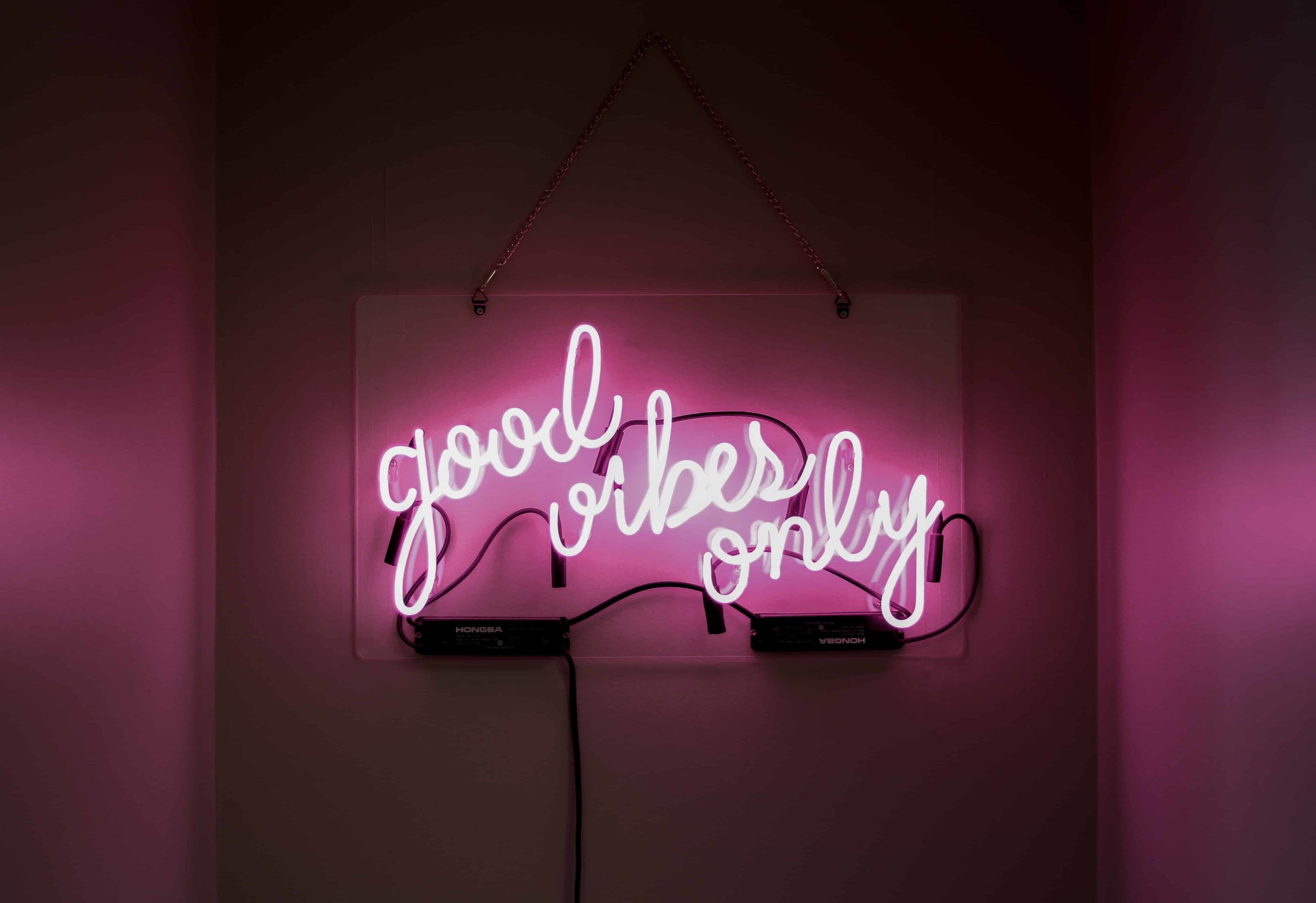 good vibes only sign