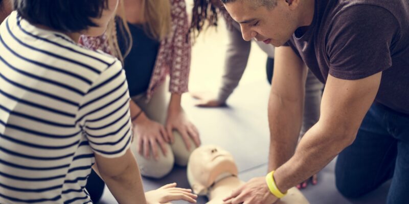 CPR First Aid Training Concept Online First Aid Overview Training
