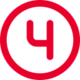 circle-4 4 icon